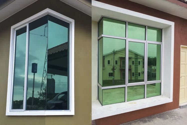 Reflective window film